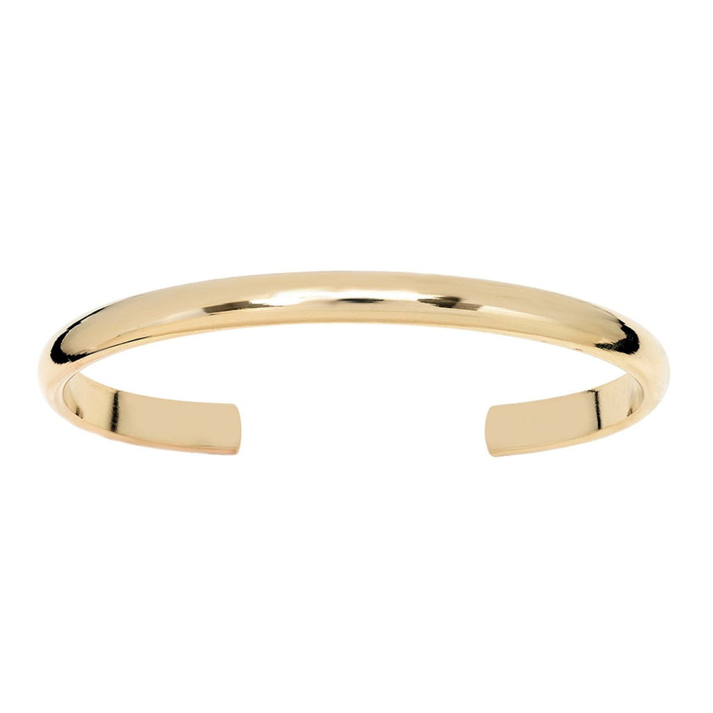 Domed Cuff Bracelets eklexic Gold 