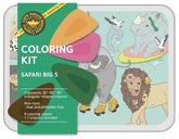 Coloring Kit - 5 units in set - SAFARI BIG FIVE Small Coloring Kits VICILink 