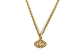 Eye of Protection Necklace (16") w/extender Necklaces Rachel Nathan Designs 16" Gold 