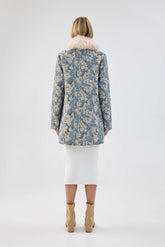 Feuilles Mortes Coat | Tapestry Outerwear Unreal Fur 