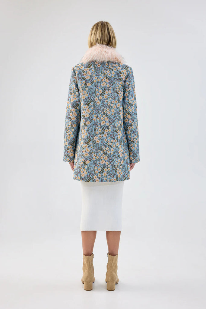 Feuilles Mortes Coat | Tapestry Outerwear Unreal Fur 