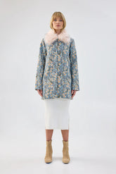 Feuilles Mortes Coat | Tapestry Outerwear Unreal Fur 