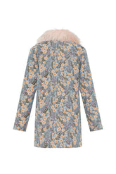 Feuilles Mortes Coat | Tapestry Outerwear Unreal Fur 