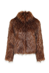 Fur Delish Jacket | Brown Raccoon Outerwear Unreal Fur Brown Raccoon XL 