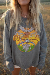 Grateful Dead Oversized Sweatshirt Sweatshirts People of Leisure 