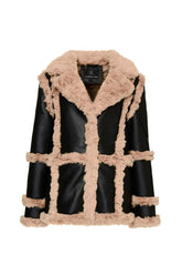 Gate Keeper Jacket | Black Jackets Unreal Fur Black & Beige XS 