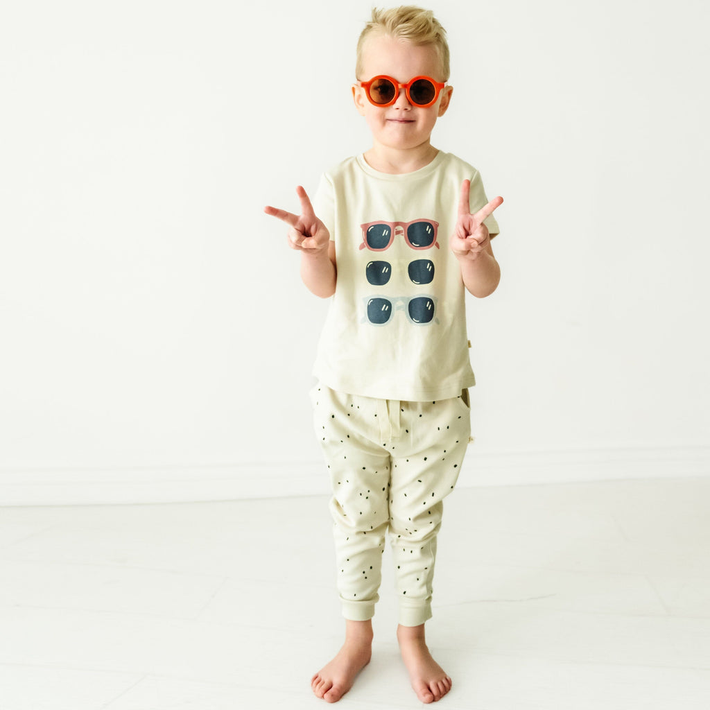 Organic Kids T-Shirts | Shades Tops & Tees Makemake Organics 