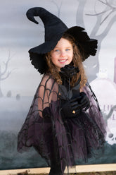 Spider Witch Tutu and Cape Costumes Great Pretenders USA Size 5-6 