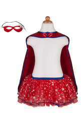 Superhero Tutu Cape and Mask Set Costumes Great Pretenders USA 