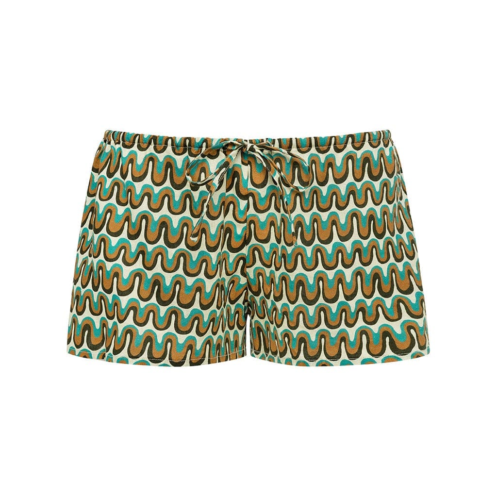 Groovy Low-Rise Drawstring Short Short Montce 