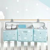 3-in-1 Crib Organizer Baby & Toddler SUNVENO Blue - Small 