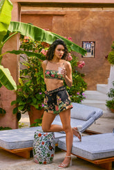 Pahi Beaded Bralette Crop Tops Hemant & Nandita 