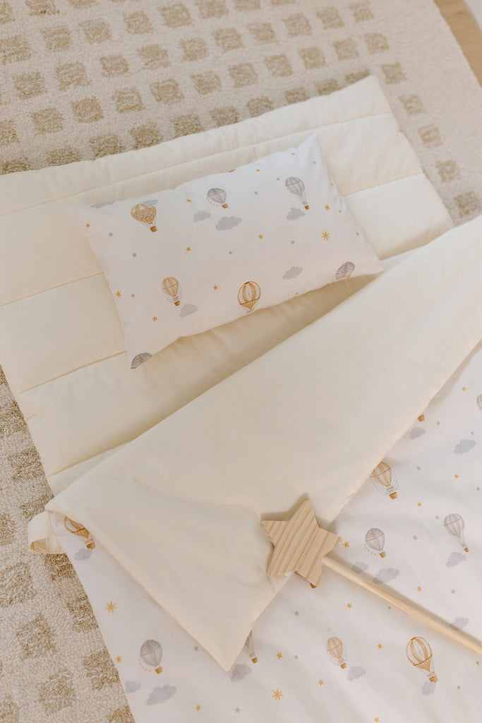 Organic Portable Bedding Set | Hot Balloon Nap Mats Bloomere 