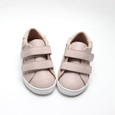 Leather Woven Sneaker | Color 'Dusty Pink' Shoes Consciously Baby 