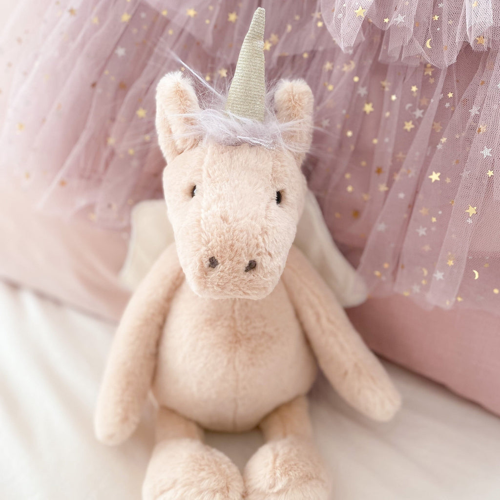 Luna Unicorn Fairy Stuffed Toy MON AMI 