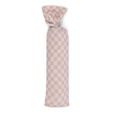 Checkers in Pink Swaddle Blanket Bestaroo 