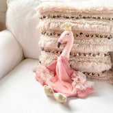 Felicity Flamingo Security Blankie Security Blankie MON AMI 