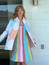 Rainbow Bright Quilted Coat Outerwear Stoned Immaculate 