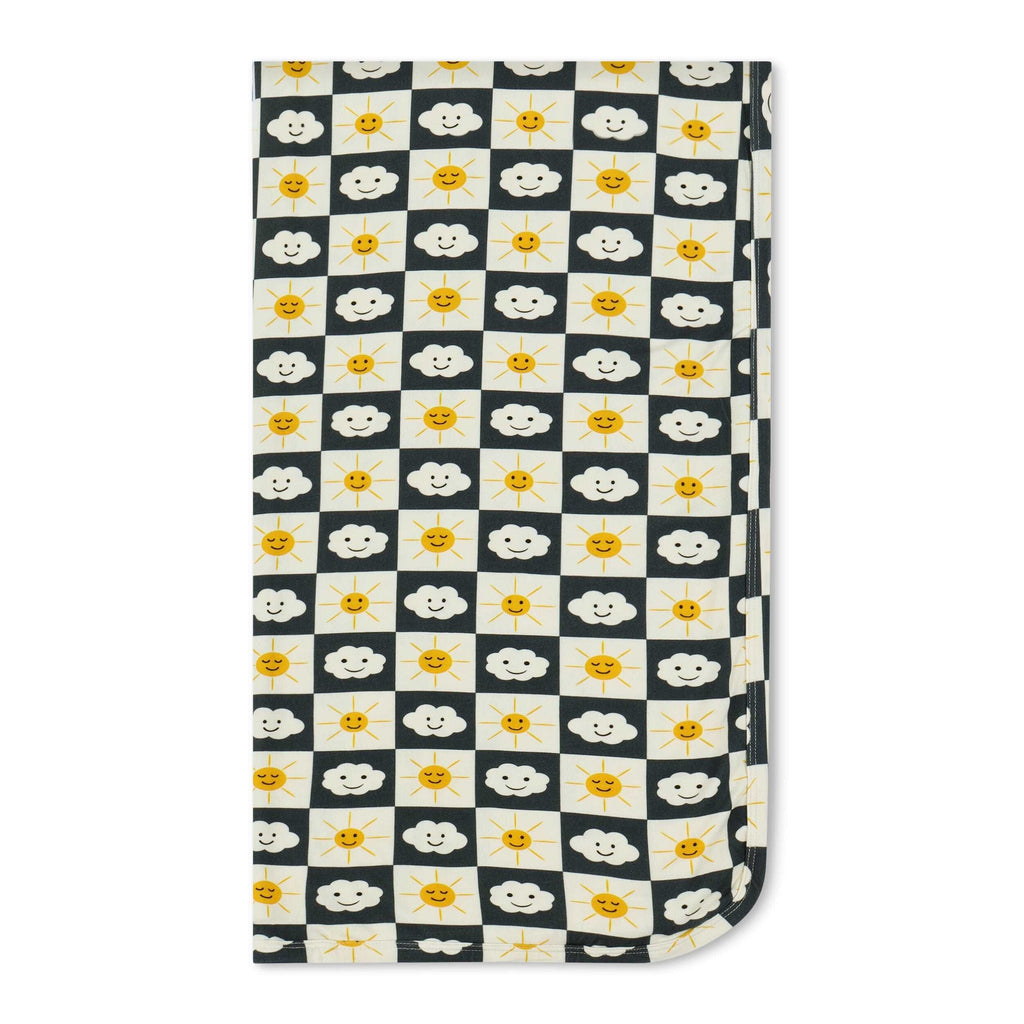 Checkered Joy Swaddle Blanket Bestaroo 