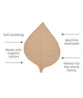 Leaf Organic Cotton Playmats | Sandstone Play Mats Toddlekind 