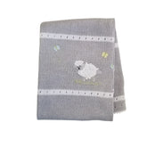 Lamb Baby Blanket | Grey Blankets & Throws Melange Collection 