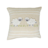 Lamb 10" Pillow | Ecru Throw Pillows Melange Collection 