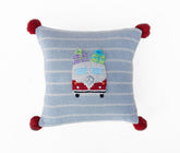 Van with Gifts 10" Pillow Throw Pillows Melange Collection 