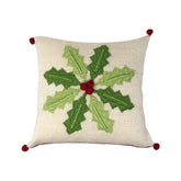 Holly Pinwheel 10" Pillow Throw Pillows Melange Collection 