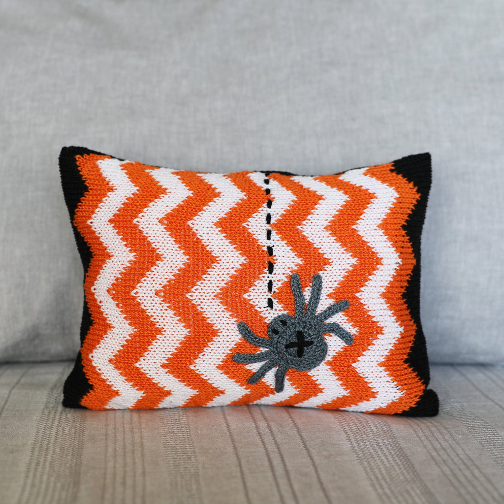 Spider Mini Pillow by Melange Collection Melange Collection 