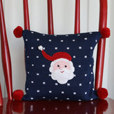 Santa Pillow, 10" Throw Pillows Melange Collection 