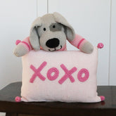 XOXO Mini Pillow | Pink Throw Pillows Melange Collection 