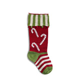 Candy Cane Stocking Stockings Melange Collection 