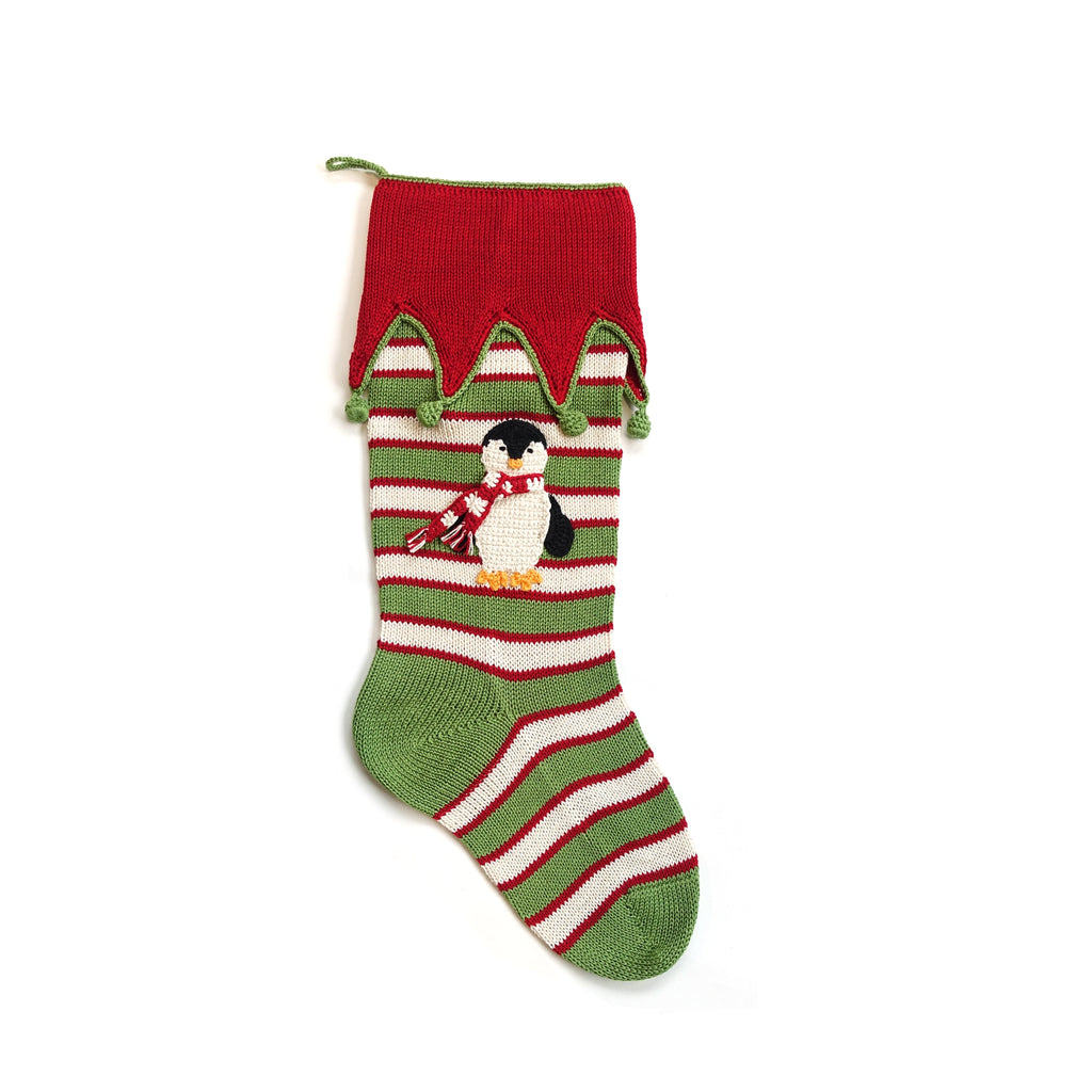 Penguin Stocking Stockings Melange Collection 