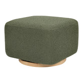 Kiwi Gliding Ottoman | Olive Boucle Babyletto 