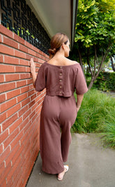 Delilah Cacao Brown Pants Jurate Los Angeles 