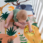 In The Savanna 70x140cm Cot Sheet Crib sheets Rookie Humans 