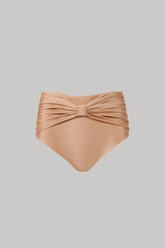 Lilly High-Waisted Bottoms in Bronzed Swimwear Decolet The Label 