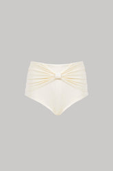 Lilly High-Waisted Bottoms in Seashell Swimwear Decolet The Label 