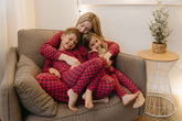 Presale - Kids' Checkered Print Set Pajama Sets Clover Baby & Kids 