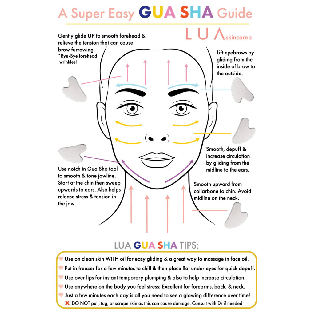 LUA GUA SHA Skin Care LUA skincare 