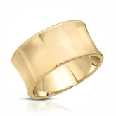 Large Olivia Ring Rings eklexic Gold 5 