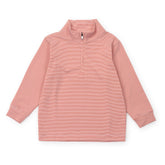 Sam Quarter Zip Pullover by LH Sport | Orange Stripes Sweatshirts Lila + Hayes 