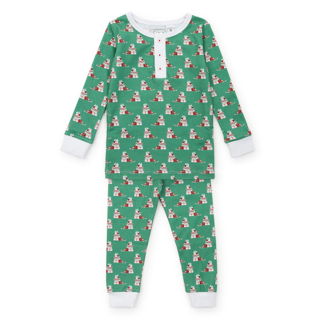 Jack Boys' Pajama Pant Set | Santa's Helper Pajama Sets Lila + Hayes 