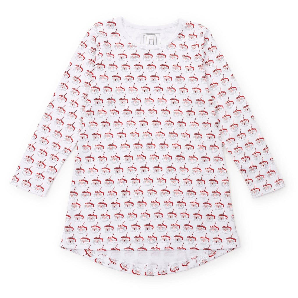 Berkeley Girls' Shirt Dress - Hot Cocoa Santa Clothing > Girls > Dresses > Dress > Hot Cocoa Santa Lila + Hayes 