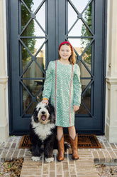 Reese Ric Rac Girls' Dress - Retro Ornaments Clothing > Girls > Dresses > Dress > Retro Ornaments Lila + Hayes 