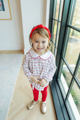 Morgan Set Girls' Legging Set | Hot Cocoa Santa Sets Lila + Hayes 