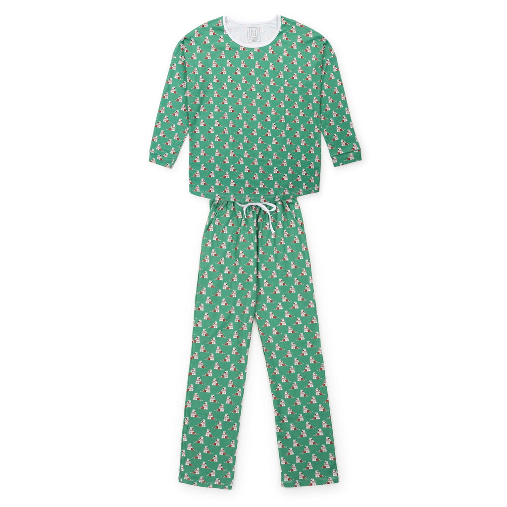 Audrey Women's Longsleeve Top Pant Set | Santa's Helpers Pajama Sets Lila + Hayes 