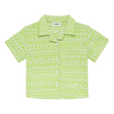 Lime Icing Mini Button Down Shirt Mini Apparel Montce 