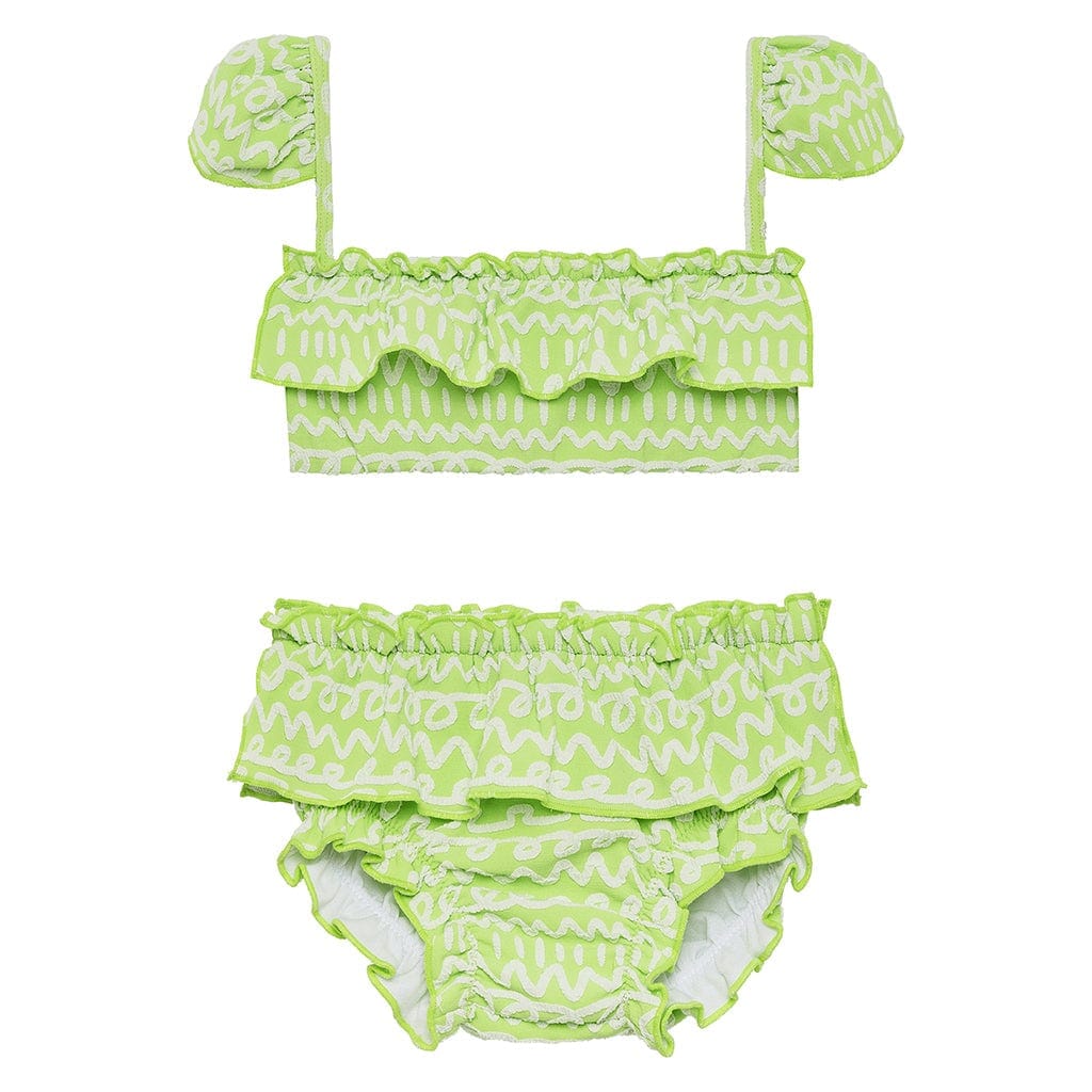 Lime Icing Mini Cabana Bikini Set Mini Swimwear Montce 