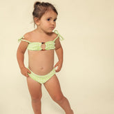 Lime Icing Mini Tori Bandeau x Lulu Bikini Set Mini Swimwear Montce 